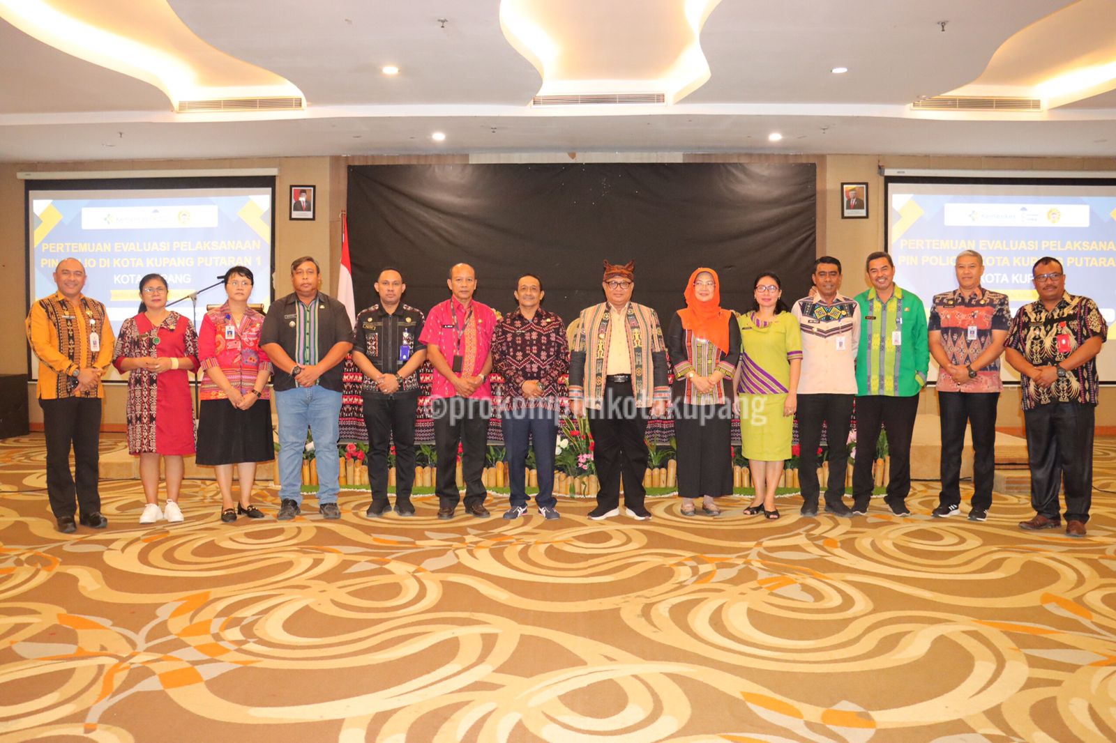 The Acting Mayor of Kupang appreciates the performance of PIN Polio Phase I Implementation Team